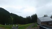Archived webcam image showing Top station "Panoramabahn", ski resort "Brandnertal" on 1 Jul 2026 at 08:20