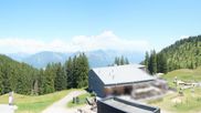 Archiviertes Webcam Bild: Bergstation Panoramabahn Brandnertal am 12.07.2026 um 14:23 Uhr