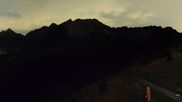 Archived webcam image showing Top station "Panoramabahn", ski resort "Brandnertal" on 17 Jul 2026 at 02:23
