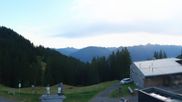 Archived webcam image showing Top station "Panoramabahn", ski resort "Brandnertal" on 17 Jul 2026 at 07:23