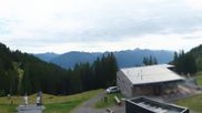Archived webcam image showing Top station "Panoramabahn", ski resort "Brandnertal" on 17 Jul 2026 at 08:23
