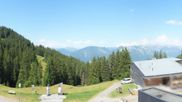 Archived webcam image showing Top station "Panoramabahn", ski resort "Brandnertal" on 17 Jul 2026 at 16:23