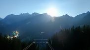 Archiviertes Webcam Bild: Bergstation Panoramabahn Brandnertal am 29.07.2026 um 04:08 Uhr