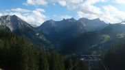 Archiviertes Webcam Bild: Bergstation Panoramabahn Brandnertal am 25.08.2026 um 18:50 Uhr