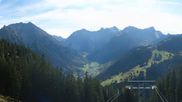 Archiviertes Webcam Bild: Bergstation Panoramabahn Brandnertal am 15.10.2026 um 14:27 Uhr