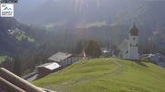 Archived webcam image showing Damüls Ski Resort: View Base Station Oberdamüls on 11 Aug 2026 at 08:42