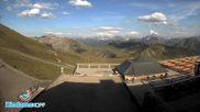 Archived webcam image showing mountain station 