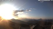 Archived webcam image showing mountain station 