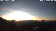 Archived webcam image showing mountain station 