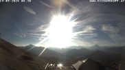Archived webcam image showing mountain station 