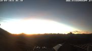 Archived webcam image showing mountain station 