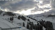 Archived webcam image showing Ski Resort Diedamskopf - Wedelstube on 13 May 2026 at 07:02