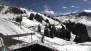 Archived webcam image showing Ski Resort Diedamskopf - Wedelstube on 13 May 2026 at 10:02