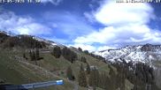 Archived webcam image showing Ski Resort Diedamskopf - Wedelstube on 13 May 2026 at 16:02