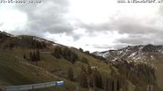 Archived webcam image showing Ski Resort Diedamskopf - Wedelstube on 13 May 2026 at 18:02
