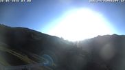 Archived webcam image showing Ski Resort Diedamskopf - Wedelstube on 28 May 2026 at 07:12