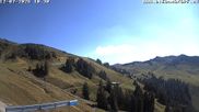 Archived webcam image showing Ski Resort Diedamskopf - Wedelstube on 12 Jul 2026 at 10:30