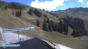 Archived webcam image showing Ski Resort Diedamskopf - Wedelstube on 12 Jul 2026 at 12:30