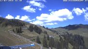 Archived webcam image showing Ski Resort Diedamskopf - Wedelstube on 12 Jul 2026 at 16:30