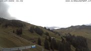 Archived webcam image showing Ski Resort Diedamskopf - Wedelstube on 27 Jul 2026 at 10:45