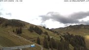 Archived webcam image showing Ski Resort Diedamskopf - Wedelstube on 27 Jul 2026 at 18:45