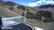Archived webcam image showing Ski Resort Diedamskopf - Wedelstube on 12 Sep 2026 at 14:00