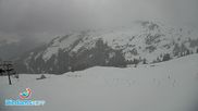 Archived webcam image showing Ski resort Diedamskopf - View Breitenalpe on 23 Mar 2026 at 10:29