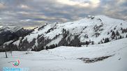 Archived webcam image showing Ski resort Diedamskopf - View Breitenalpe on 13 May 2026 at 06:02