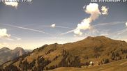 Archived webcam image showing Ski resort Diedamskopf - View Breitenalpe on 21 Jun 2026 at 12:27