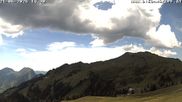 Archived webcam image showing Ski resort Diedamskopf - View Breitenalpe on 21 Jun 2026 at 14:27