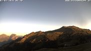 Archived webcam image showing Ski resort Diedamskopf - View Breitenalpe on 2 Jul 2026 at 06:14
