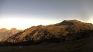 Archived webcam image showing Ski resort Diedamskopf - View Breitenalpe on 2 Jul 2026 at 07:14