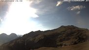 Archived webcam image showing Ski resort Diedamskopf - View Breitenalpe on 12 Jul 2026 at 18:00