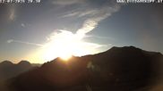 Archiviertes Webcam Bild: Diedamskopf: Breitenalpe am 12.07.2026 um 20:09 Uhr