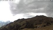 Archived webcam image showing Ski resort Diedamskopf - View Breitenalpe on 27 Jul 2026 at 08:45