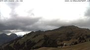 Archived webcam image showing Ski resort Diedamskopf - View Breitenalpe on 27 Jul 2026 at 10:45