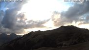 Archived webcam image showing Ski resort Diedamskopf - View Breitenalpe on 27 Jul 2026 at 20:45