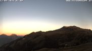 Archived webcam image showing Ski resort Diedamskopf - View Breitenalpe on 12 Sep 2026 at 07:00