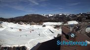 Archived webcam image showing Schetteregg - Base station Chair lift on 26 Feb 2026 at 12:05