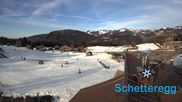 Archived webcam image showing Schetteregg - Base station Chair lift on 26 Feb 2026 at 16:05