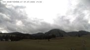 Archived webcam image showing panoramic view alp Schetteregg on 27 Jul 2026 at 14:13