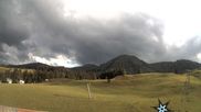 Archived webcam image showing panoramic view alp Schetteregg on 27 Jul 2026 at 18:13