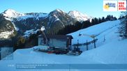 Archiviertes Webcam Bild: Seilbahnen Sonntag: Bergstation Pendelbahn am 26 Feb 2026 um 08:33 Uhr
