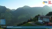 Archiviertes Webcam Bild: Seilbahnen Sonntag: Bergstation Pendelbahn am 28.05.2026 um 07:59 Uhr