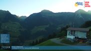 Archiviertes Webcam Bild: Seilbahnen Sonntag: Bergstation Pendelbahn am 12.07.2026 um 06:50 Uhr