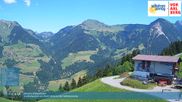 Archiviertes Webcam Bild: Seilbahnen Sonntag: Bergstation Pendelbahn am 12.07.2026 um 12:50 Uhr