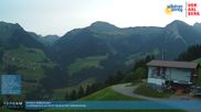 Archived webcam image showing Sonntag Ski Resort: station Stein on 14 Jul 2026 at 06:54