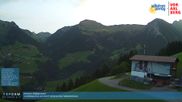 Archived webcam image showing Sonntag Ski Resort: station Stein on 27 Aug 2026 at 07:27