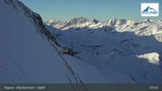 Archiviertes Webcam Bild: Gipfelstation Kitzsteinhorn am 26 Feb 2026 um 08:02 Uhr
