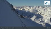 Archived webcam image showing Top Station Kitzsteinhorn on 13 Mar 2026 at 08:50